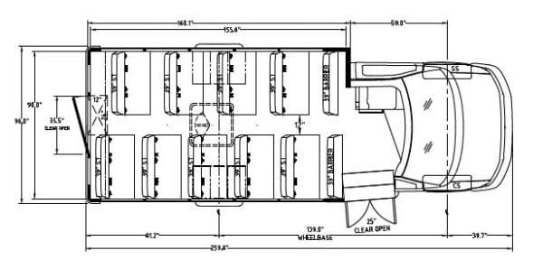 School Bus 27 Passengers