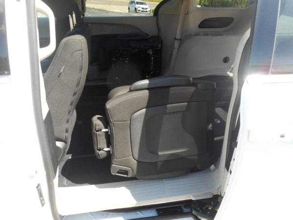 2025 Chrysler Pacifica Select Safety Sphere BraunAbility XT Power Folding Ramp inside.