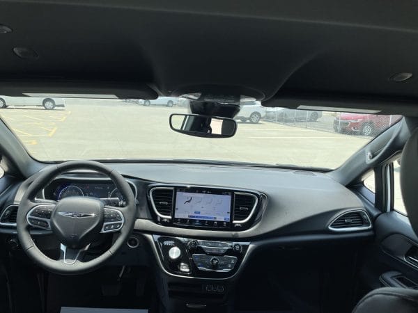 2025 Chrysler Voyager LX BraunAbility ADA Commercial Conversion dash and windsheild