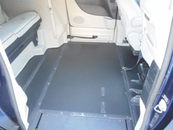 Inside view of 2020 Chrysler Pacifica Limited BraunAbility.